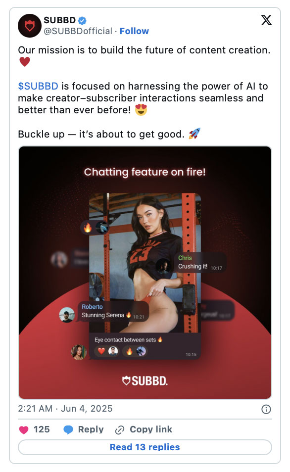 Bonnie Blue Banned - Another Web2 Failure for Creators as Web3’s SUBBD Steps In