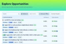 Arbitrum Drip farming opportunities featuring stablecoin deposits and lending