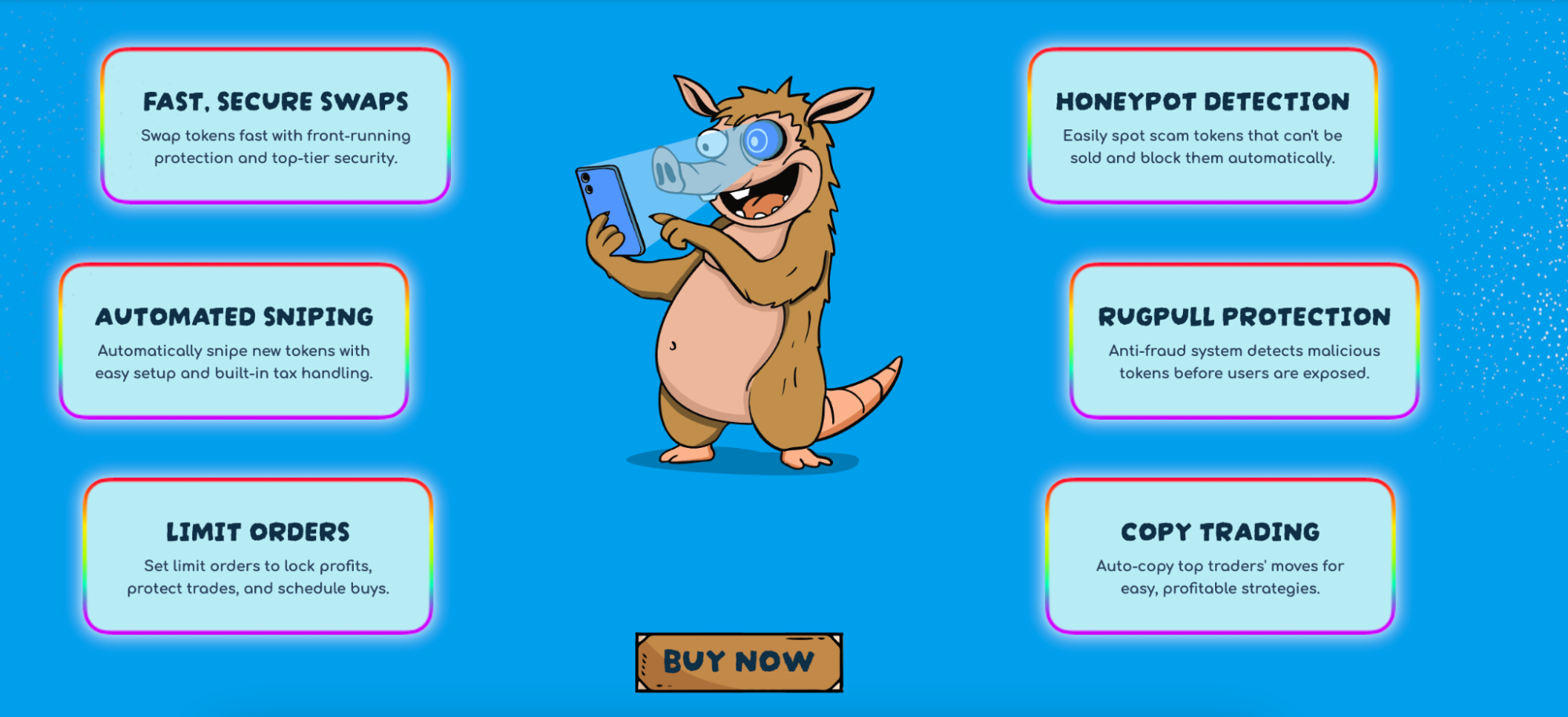 Snorter Token features