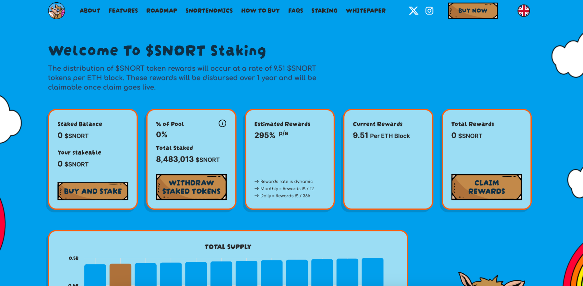 Stake Snorter Token