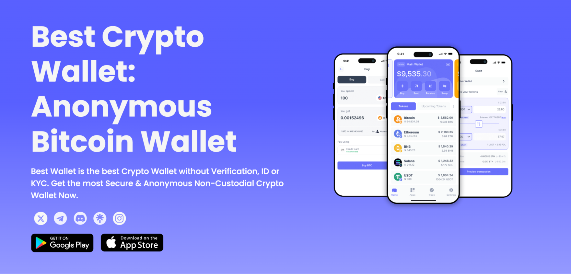 Best Wallet homepage