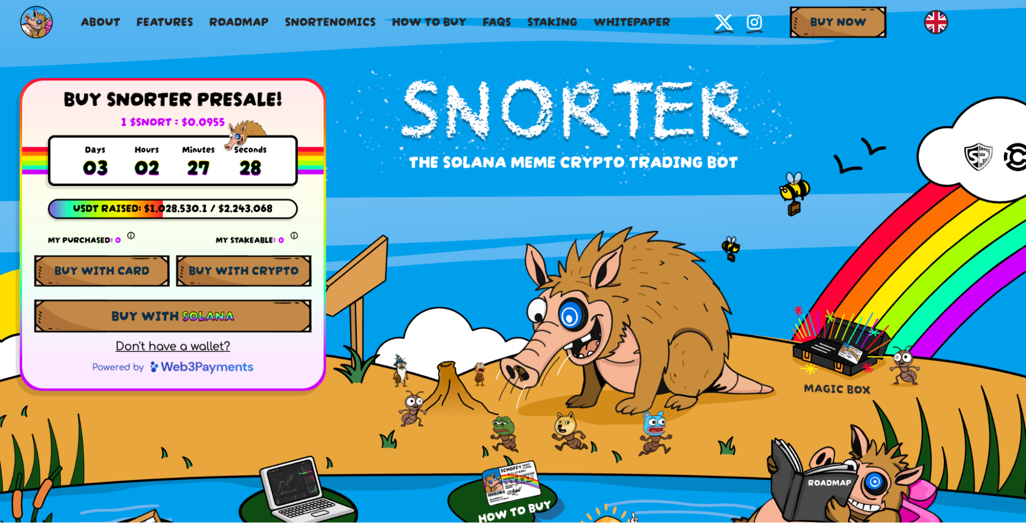 Snorter presale