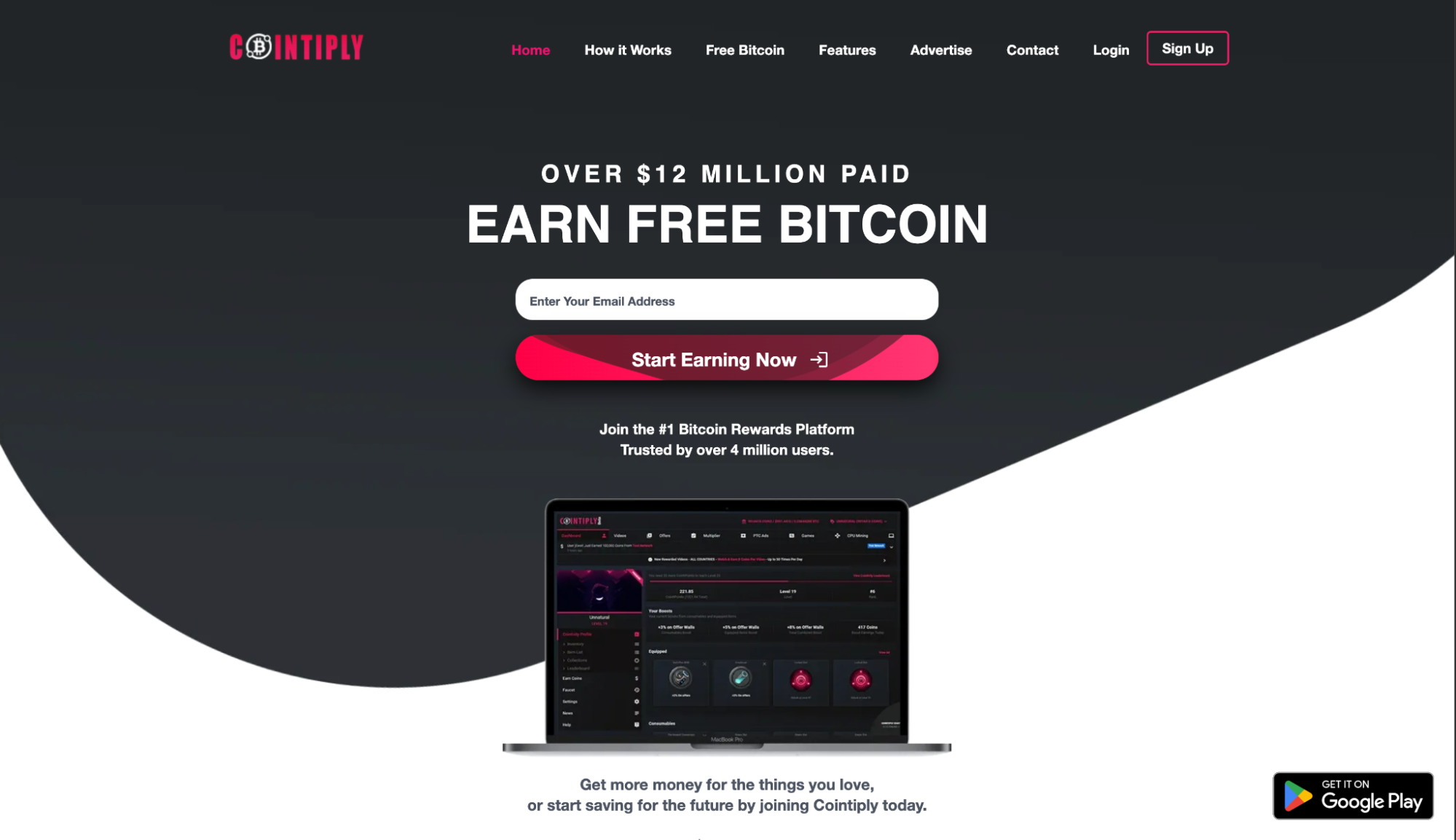 Cointiply Website