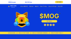 Mog Coin Website