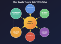 How tokens gain 1000x value