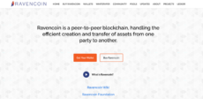 Ravencoin homepage