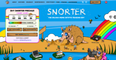 Snorter presale homepage