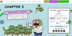 Wall Street Pepe Roadmap 'Frog street takeover