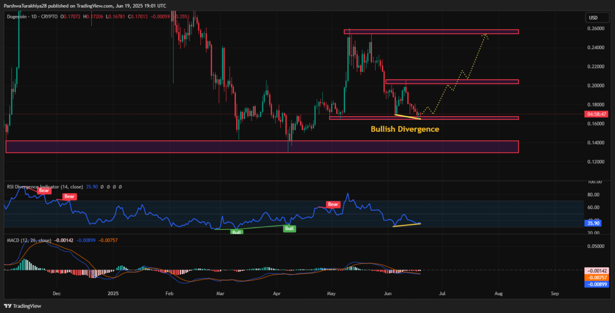 DOGE price forecast | Source: TradingView