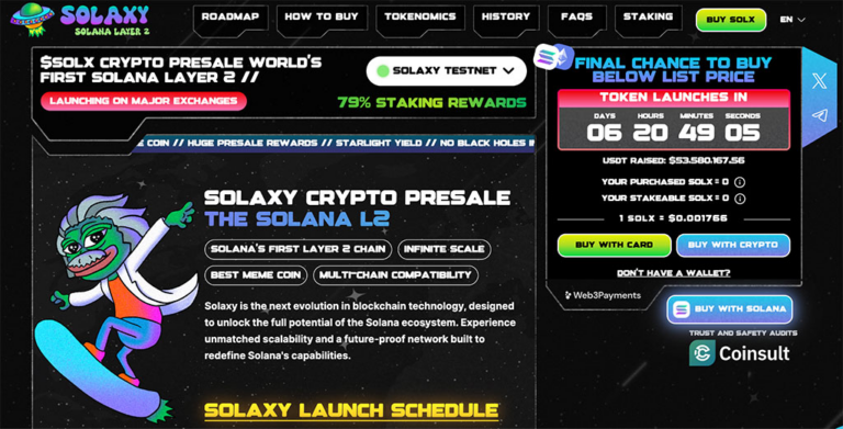 Solaxy presale