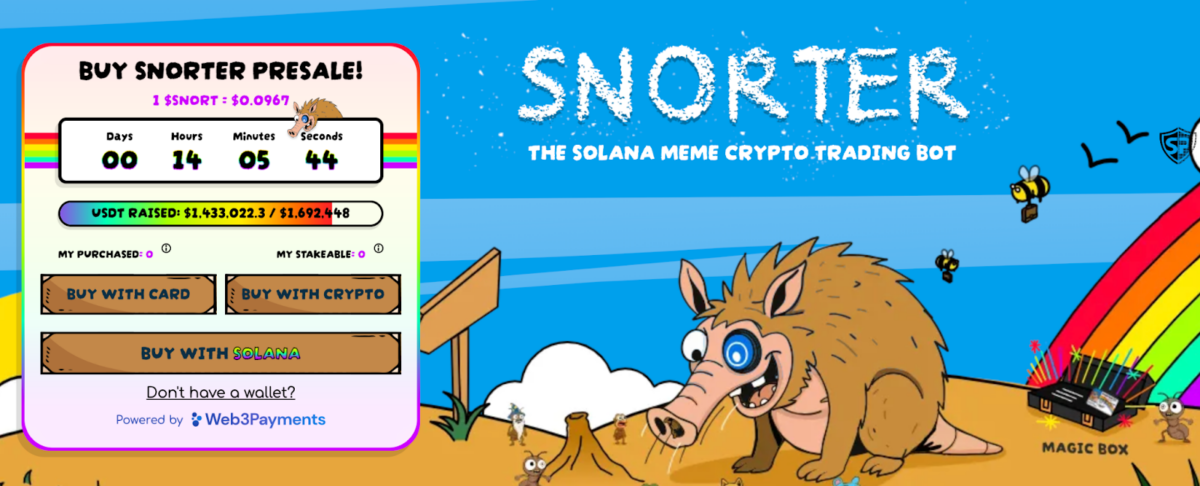 Snorter presale