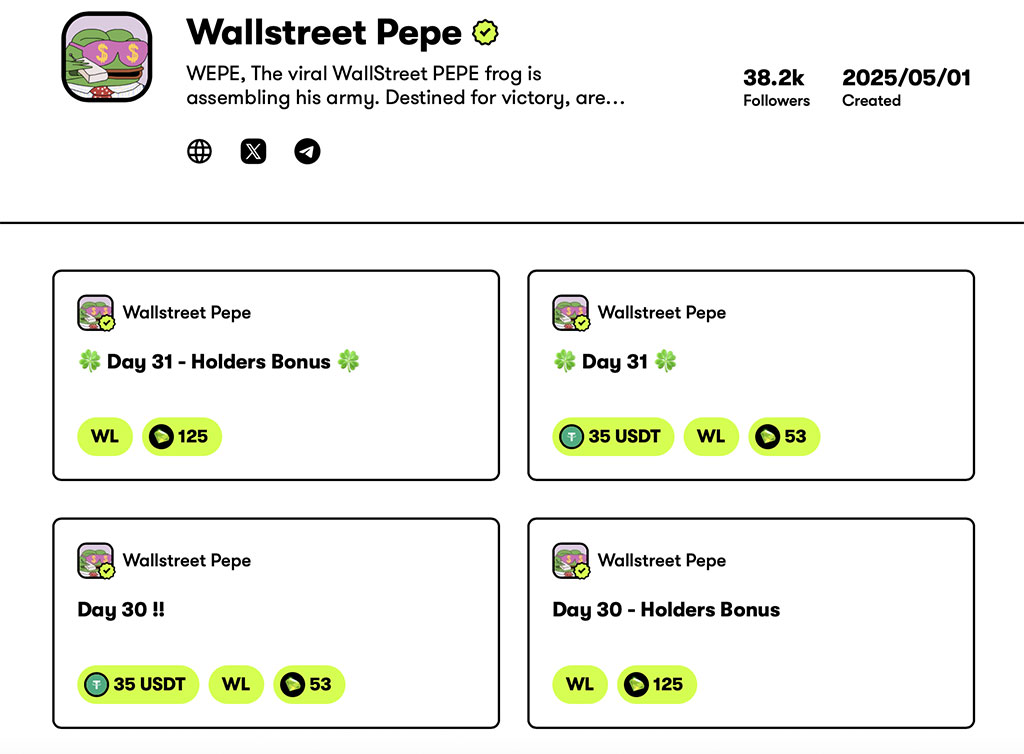 Wall Street Pepe Surges 233% as Private Trading Group Scores Big Before NFT Launch