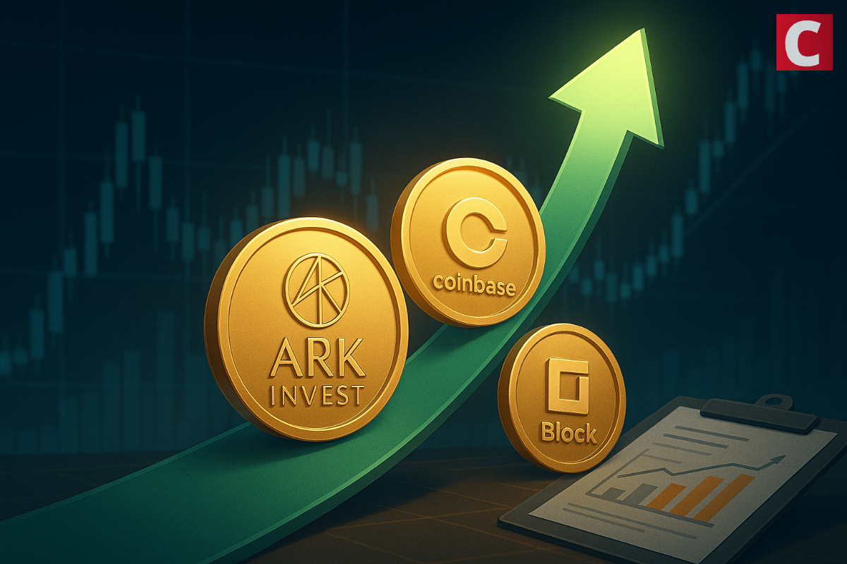 Ark Invest Rebalances Portfolio With Coinbase and Block Shares