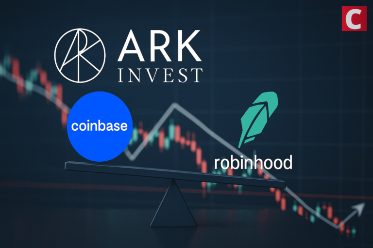 Ark Invest Rebalances Portfolio With Coinbase and Robinhood Share Sale