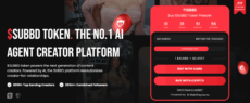SUBBD platform presale website