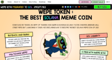 Wall Street Pepe is launching on Solana.
