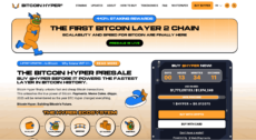 Bitcoin Hyper presale website