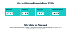 Algorand staking