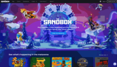 The Sandbox Website