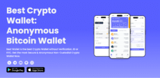 Best Wallet is an anonymous non custodial wallet that doesn't require KYC or ID