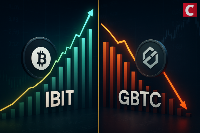 BlackRock’s IBIT Brought $3.85B While GBTC Saw Lowest Monthly Outflow