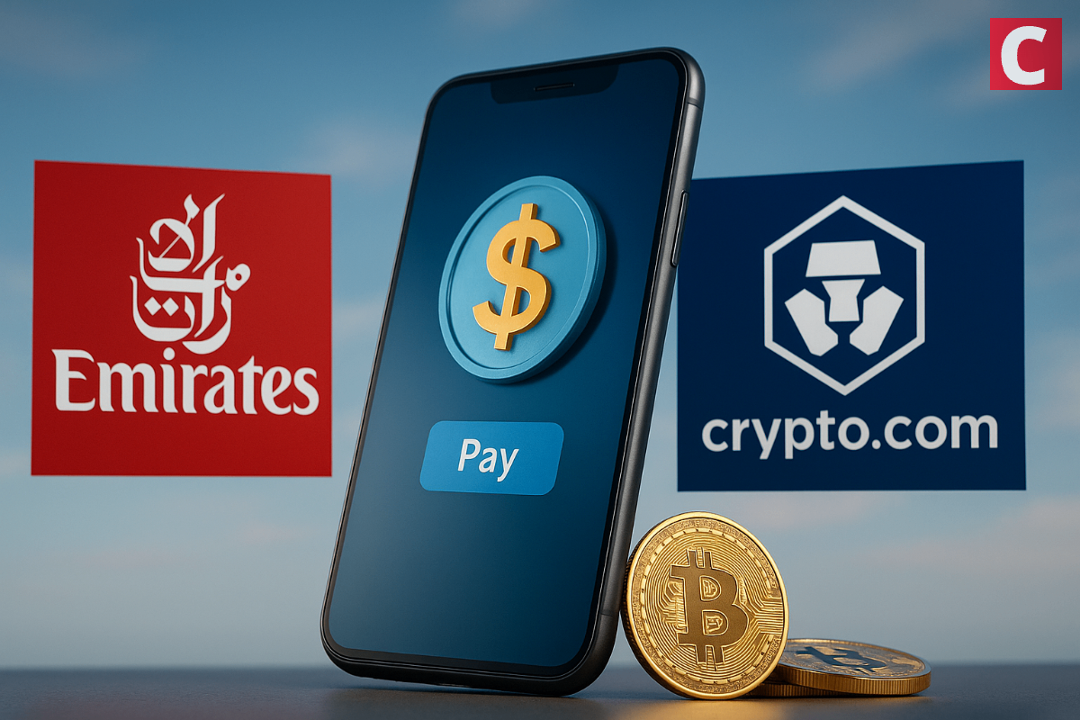 Emirates Partners With Crypto.com to Introduce Cryptocurrency Payments