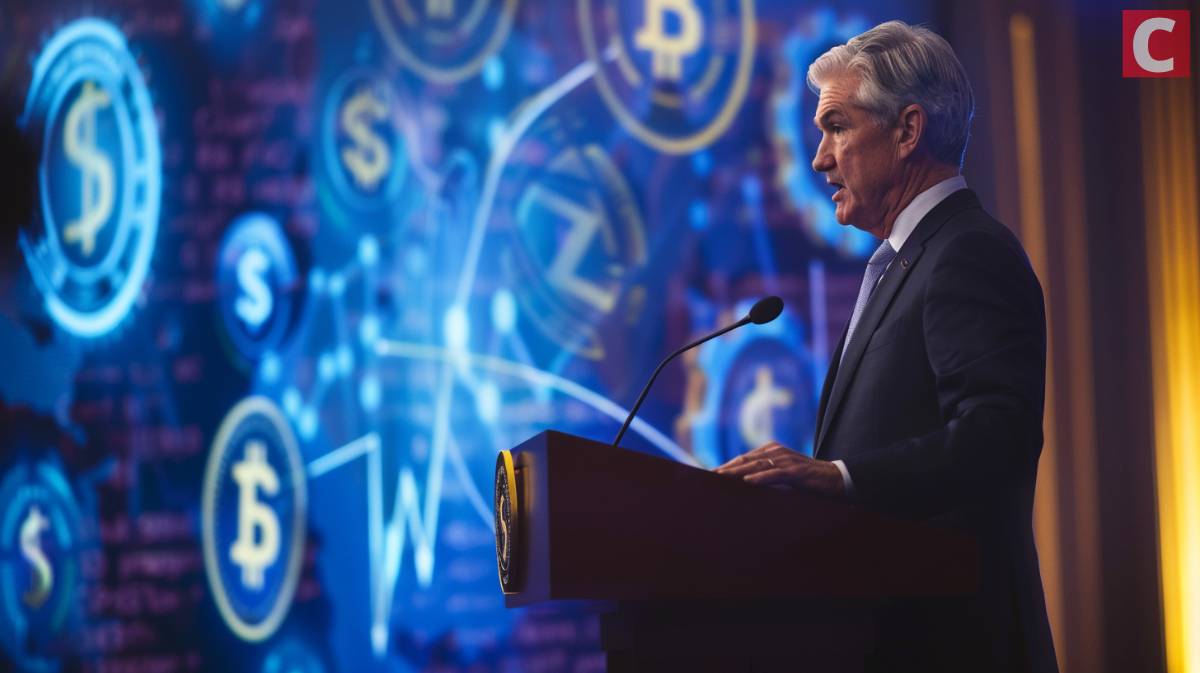 Powell Backs Stablecoin Regulation as Circle Pursues US Bank Charter After $18B IPO