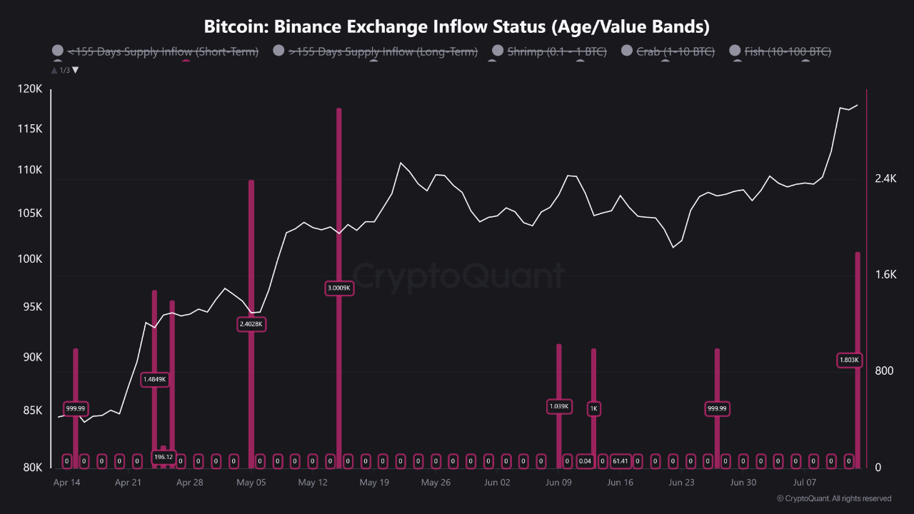 Binance Exchange Flow