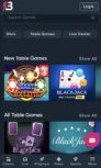 rng table games at betplay
