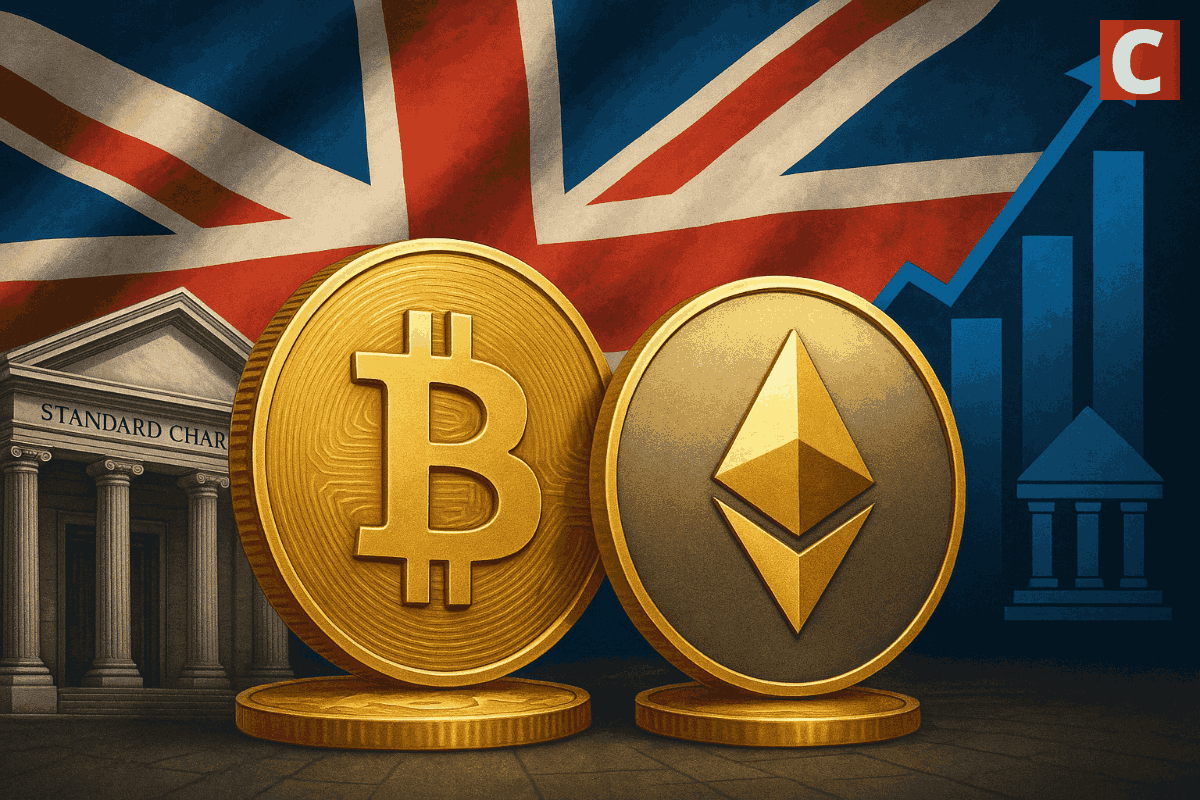 Standard Chartered Brings Spot Bitcoin, Ethereum Trading for Institutional Clients in UK
