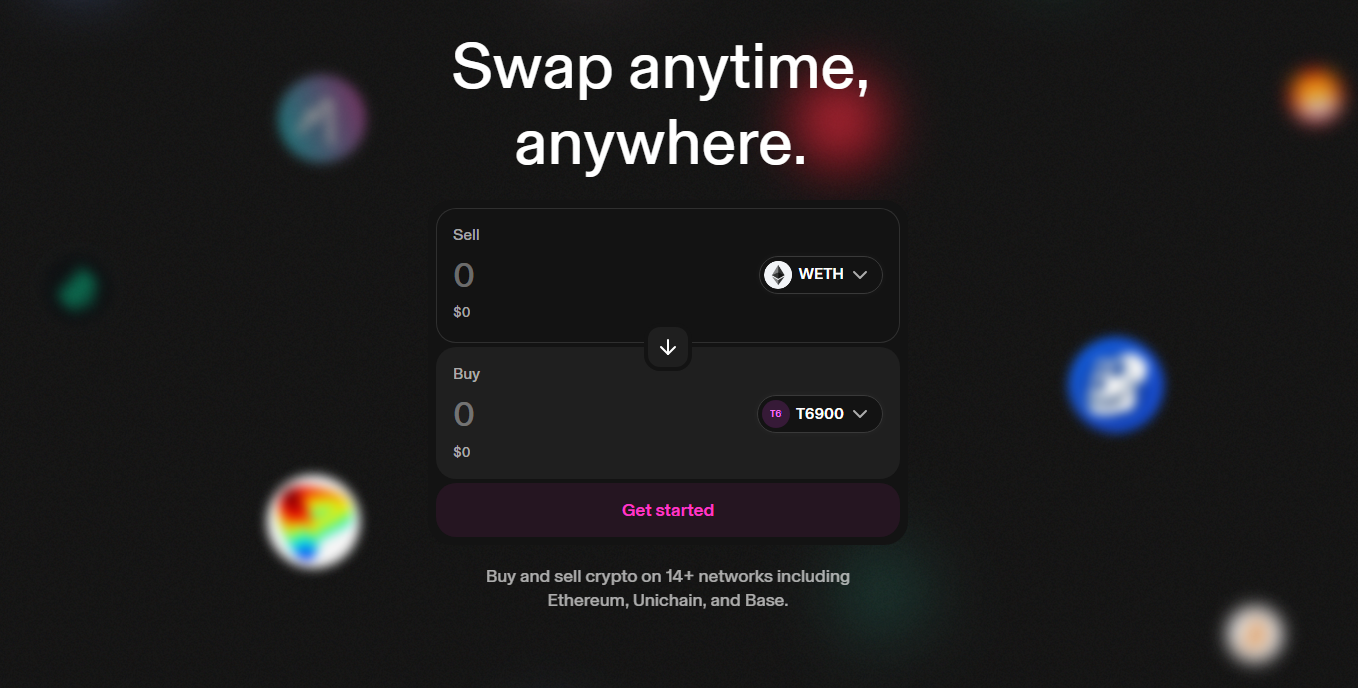 How to buy Token6900 with WETH on Uniswap