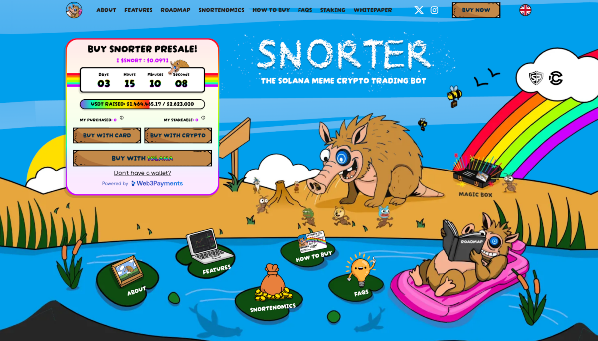 Buy $SNORT Before The Countdown Ends