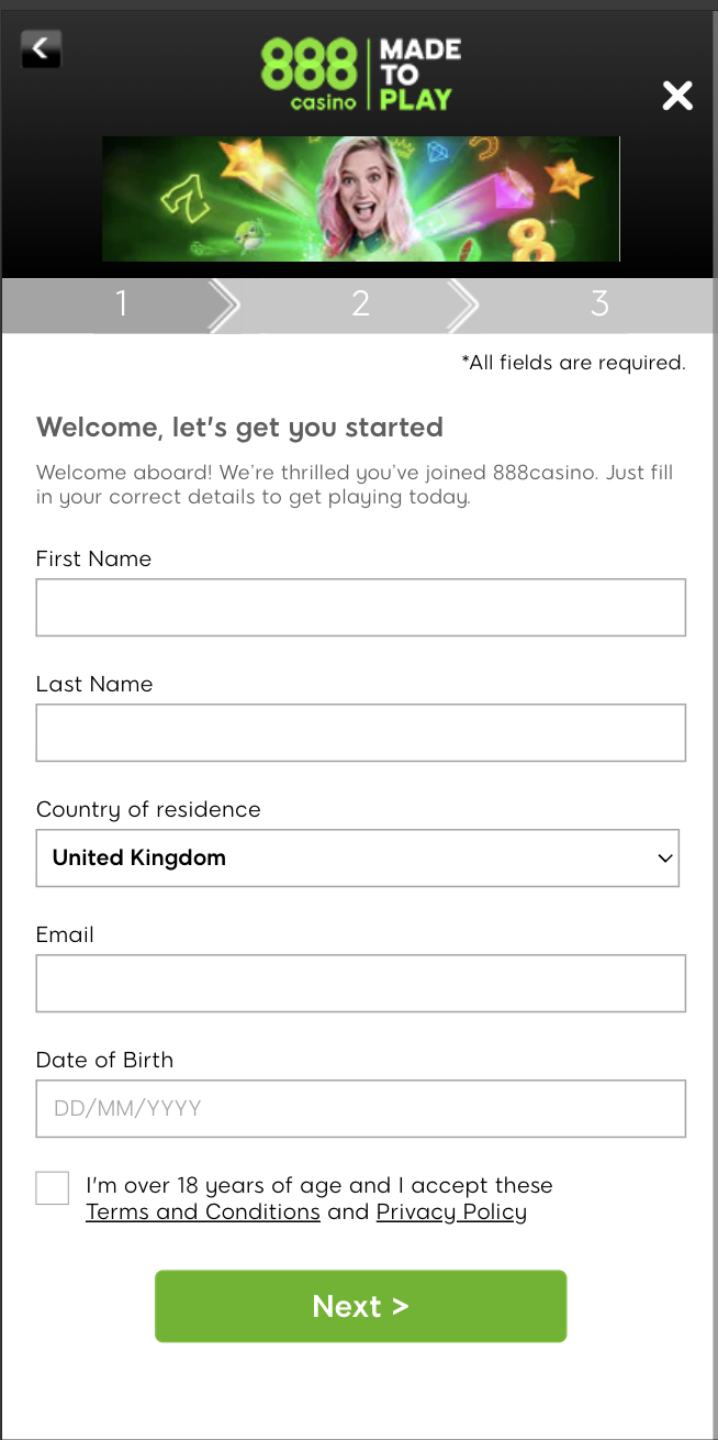 888 casino register