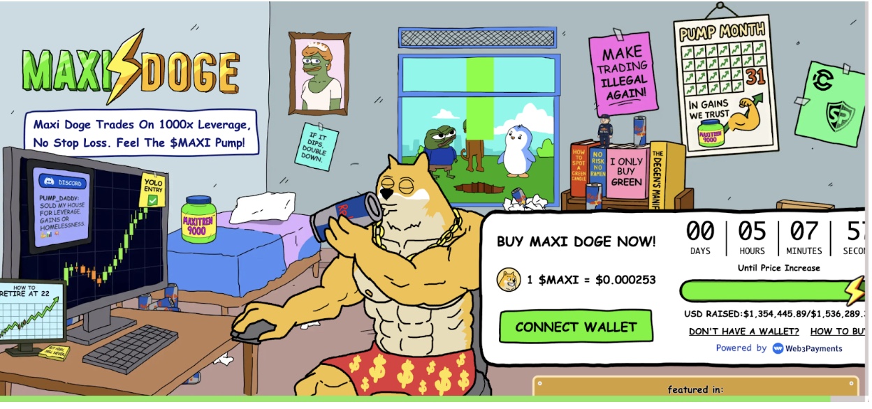 Maxi Doge Presale
