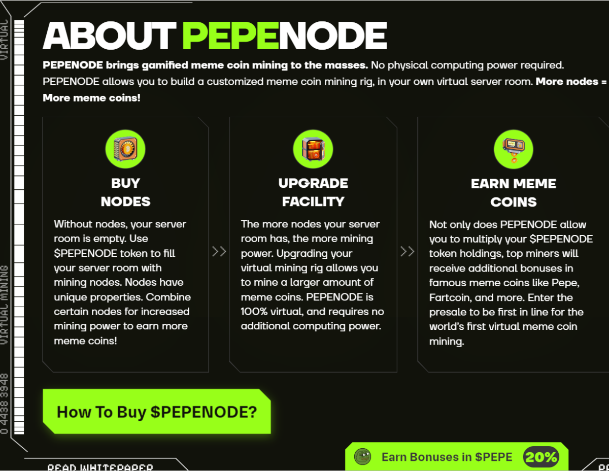 How to buy PepeNode - About PepeNode