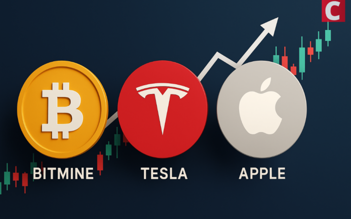 Bitmine Surpasses Tesla and Apple in Trading Volume in the US