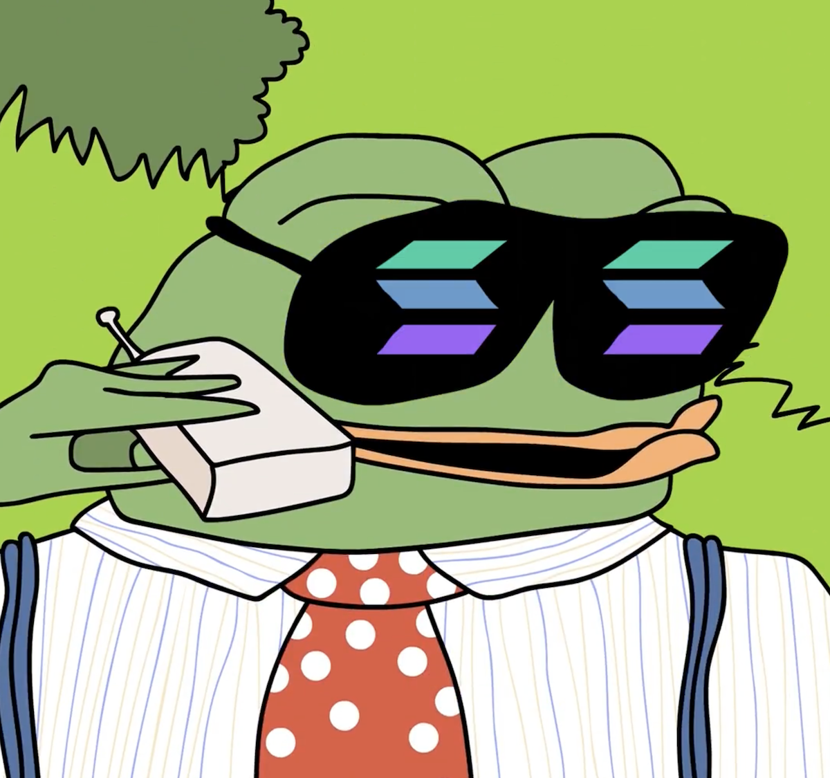 Wall Street Pepe Pumps 40% Following Solana Debut