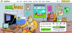 maxi doge home page - when is the maxi doge launch date