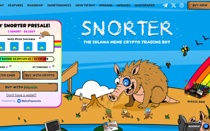 Snorter Token ($SNORT) Price Prediction 2025 – 2030