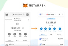 Metamask wallet interface