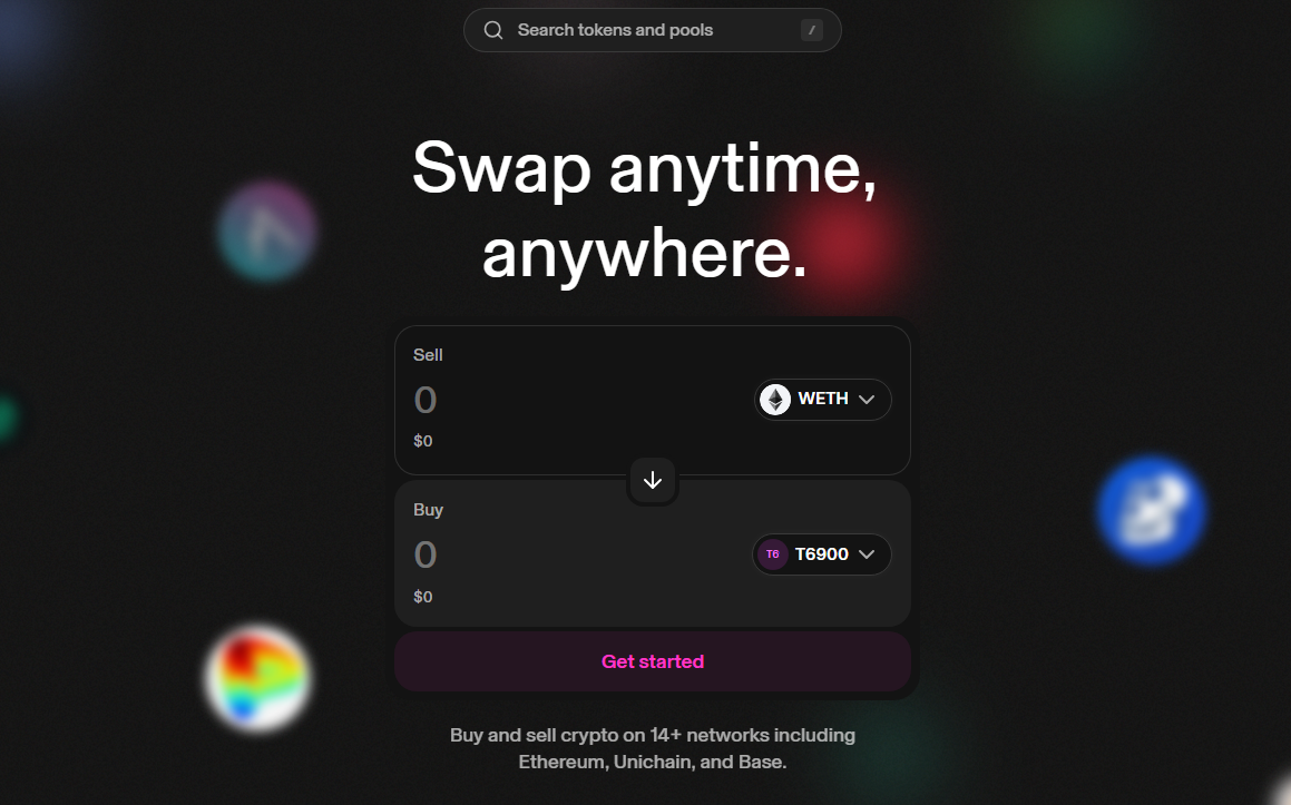 How to buy Token6900 with Uniswap