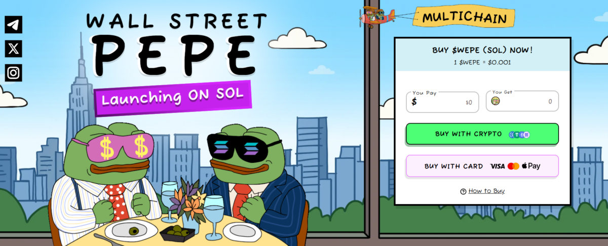 Wall Street Pepe (WEPE
