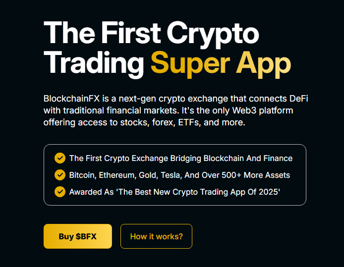 BlockchainFX claims to be the first crypto trading super app