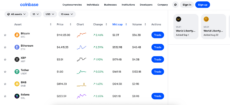 Coinbase supported markets with instant conversions