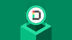 Dego Finance official logo on a green background