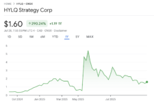 HYLQ stock price