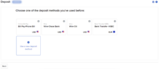 Interactive Brokers supported payment methods