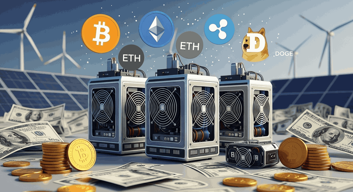 CryptoMiningFirm Launches the ETH, XRP Contract App, Allowing Holders to Make a Profit in Cloud Mining