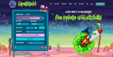 Presale homepage for LayerBrett