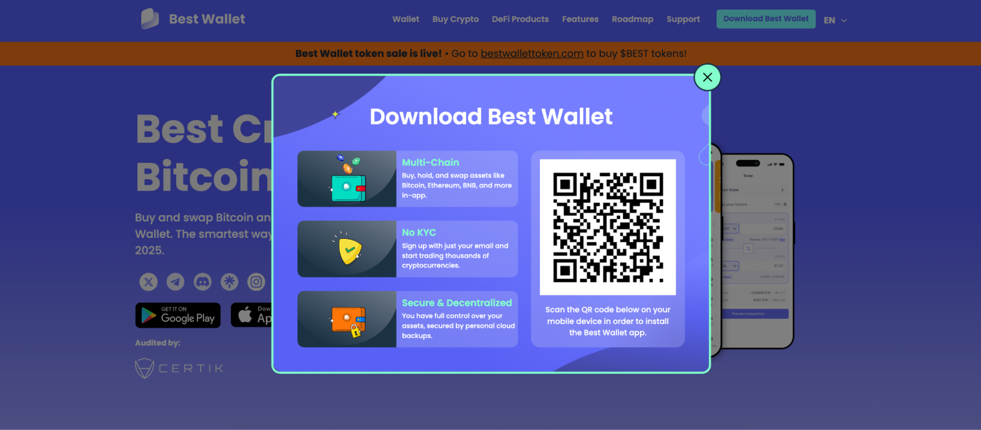Download the Best Wallet app